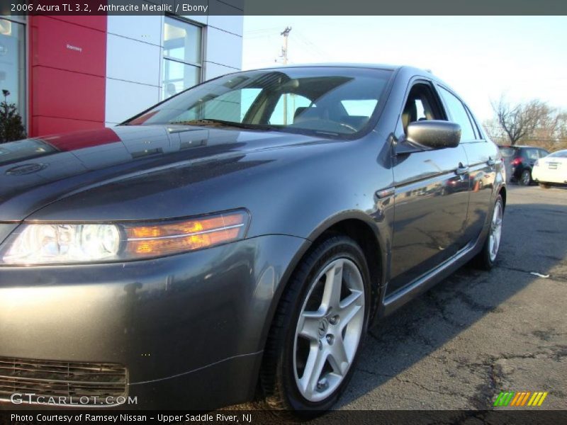 Anthracite Metallic / Ebony 2006 Acura TL 3.2