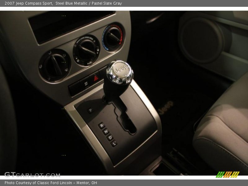 Steel Blue Metallic / Pastel Slate Gray 2007 Jeep Compass Sport