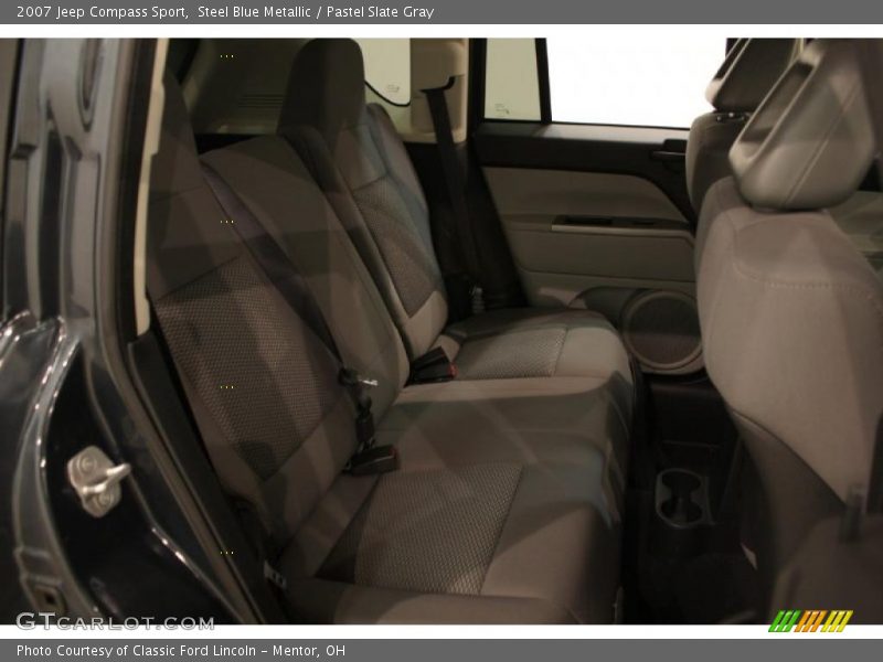 Steel Blue Metallic / Pastel Slate Gray 2007 Jeep Compass Sport