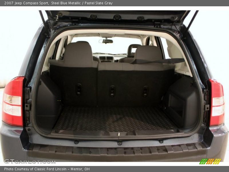 Steel Blue Metallic / Pastel Slate Gray 2007 Jeep Compass Sport