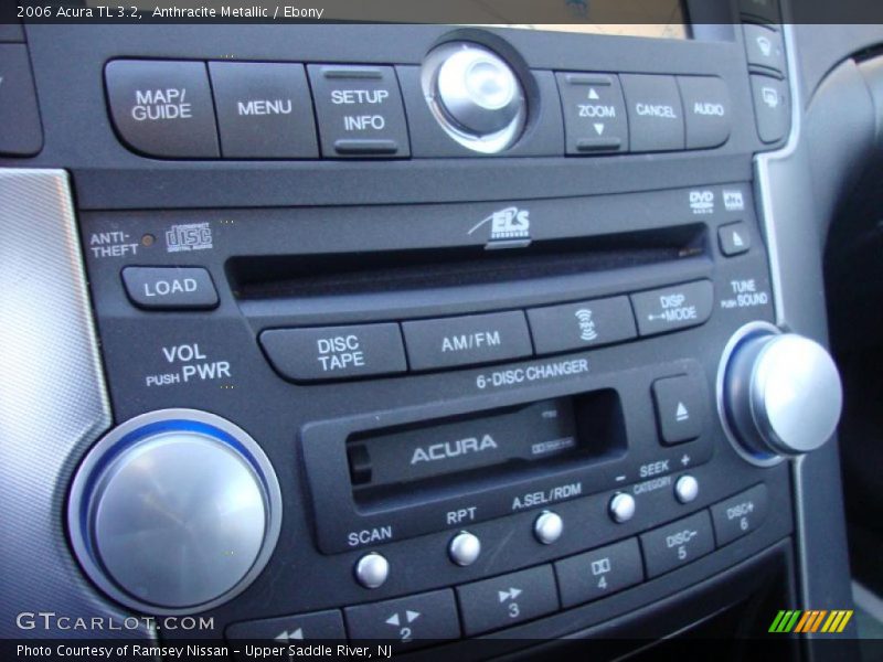Anthracite Metallic / Ebony 2006 Acura TL 3.2