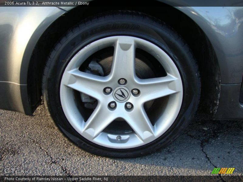 Anthracite Metallic / Ebony 2006 Acura TL 3.2