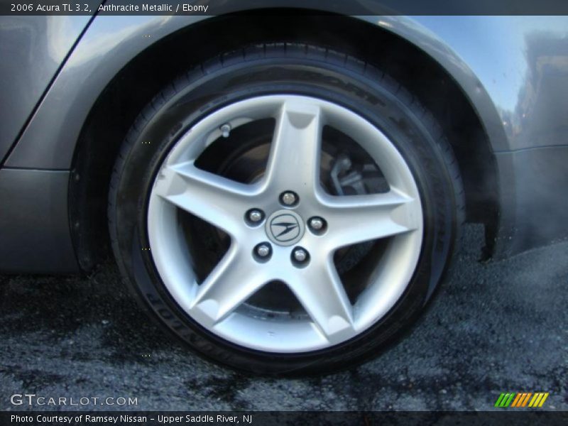 Anthracite Metallic / Ebony 2006 Acura TL 3.2