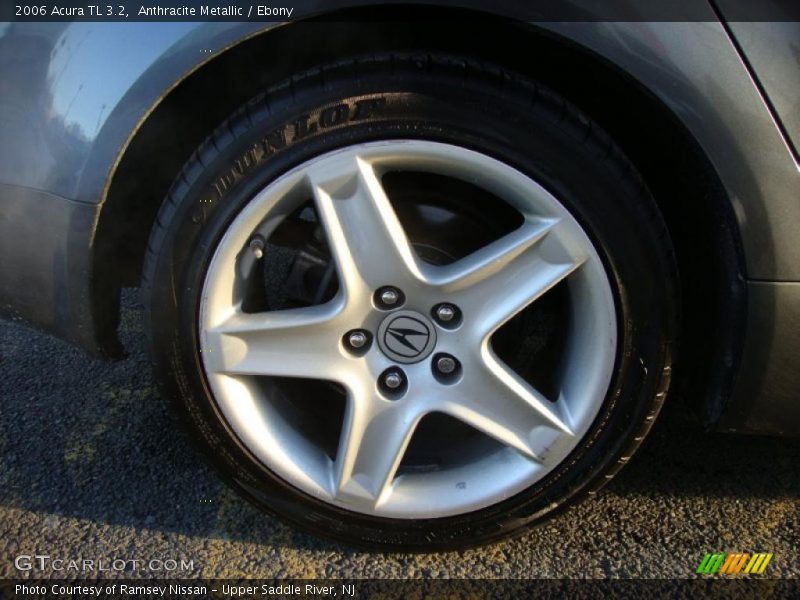 Anthracite Metallic / Ebony 2006 Acura TL 3.2