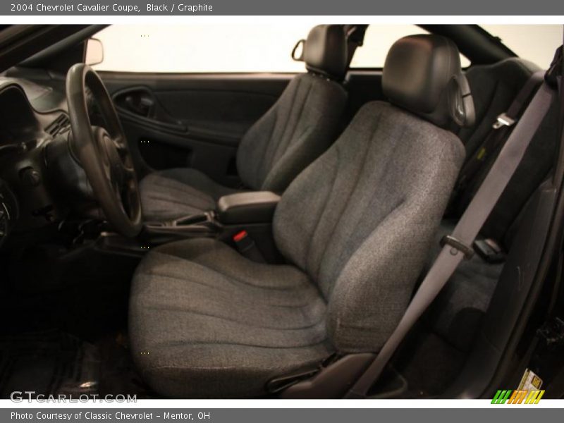 Black / Graphite 2004 Chevrolet Cavalier Coupe
