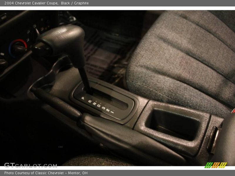 Black / Graphite 2004 Chevrolet Cavalier Coupe