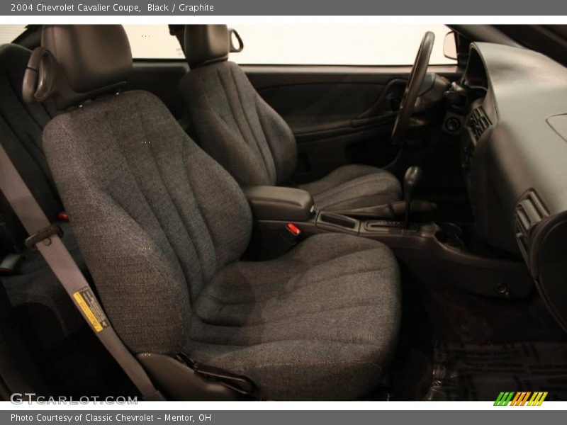 Black / Graphite 2004 Chevrolet Cavalier Coupe