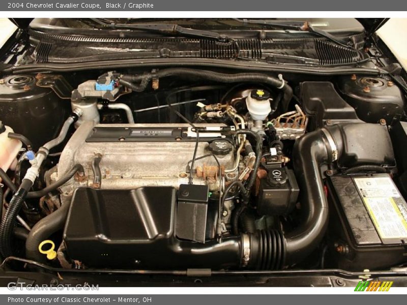 Black / Graphite 2004 Chevrolet Cavalier Coupe