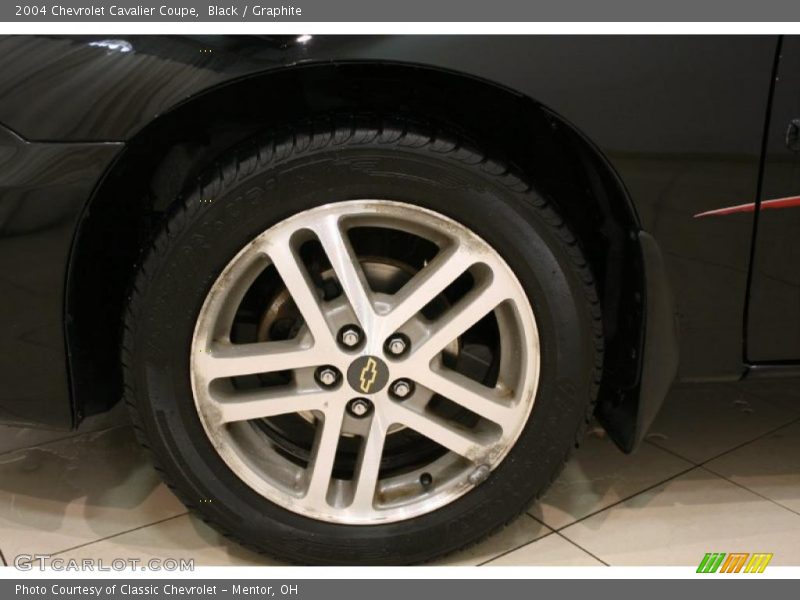 Black / Graphite 2004 Chevrolet Cavalier Coupe