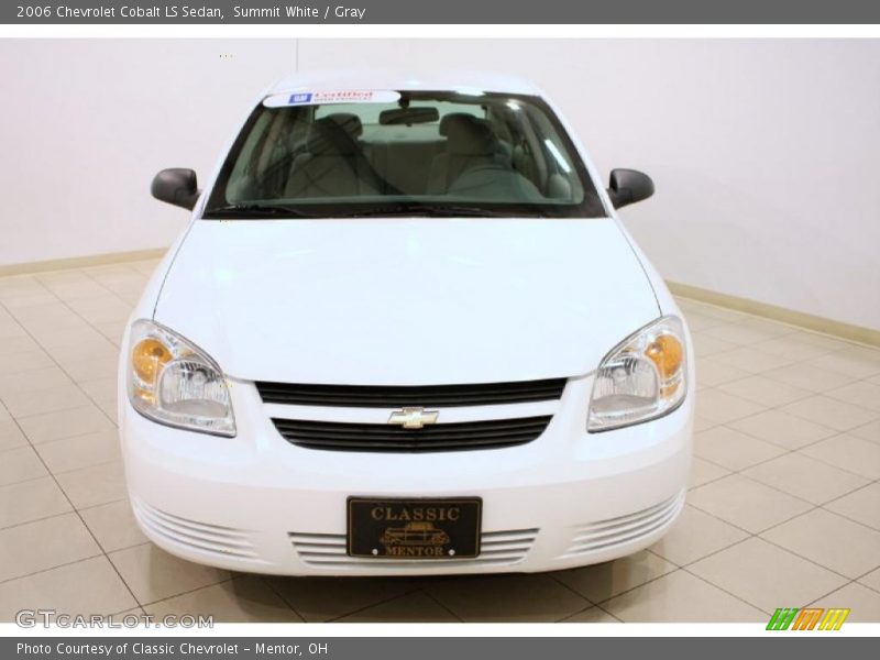 Summit White / Gray 2006 Chevrolet Cobalt LS Sedan