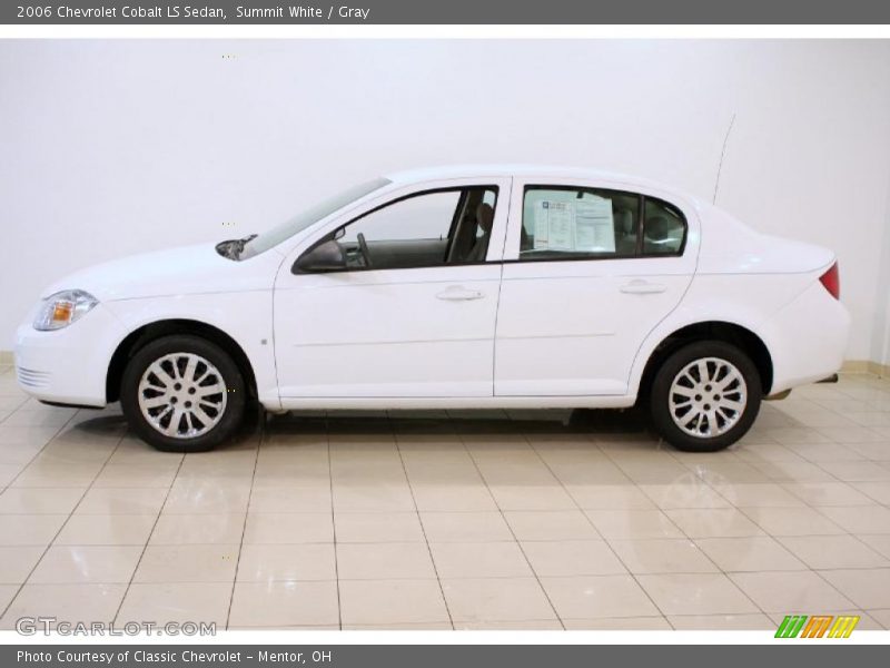 Summit White / Gray 2006 Chevrolet Cobalt LS Sedan