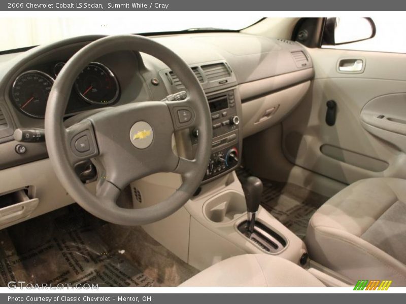 Summit White / Gray 2006 Chevrolet Cobalt LS Sedan