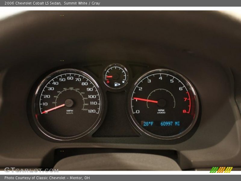 Summit White / Gray 2006 Chevrolet Cobalt LS Sedan