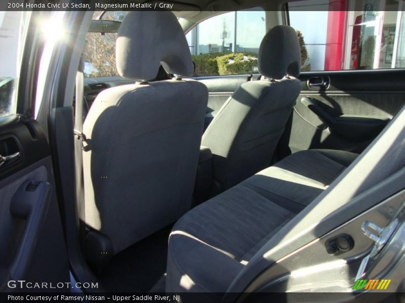 Magnesium Metallic / Gray 2004 Honda Civic LX Sedan