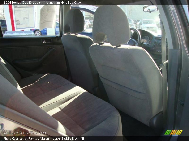 Magnesium Metallic / Gray 2004 Honda Civic LX Sedan