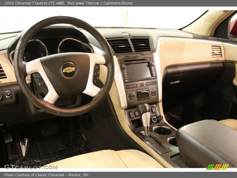 Cashmere/Ebony Interior - 2009 Traverse LTZ AWD 