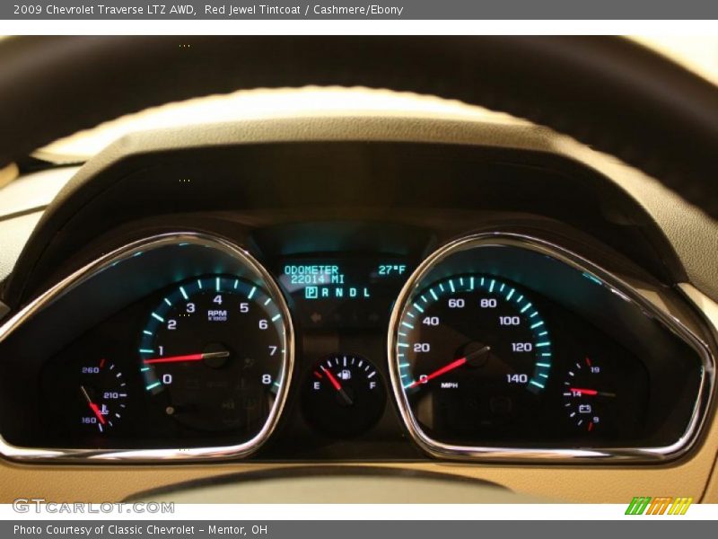  2009 Traverse LTZ AWD LTZ AWD Gauges