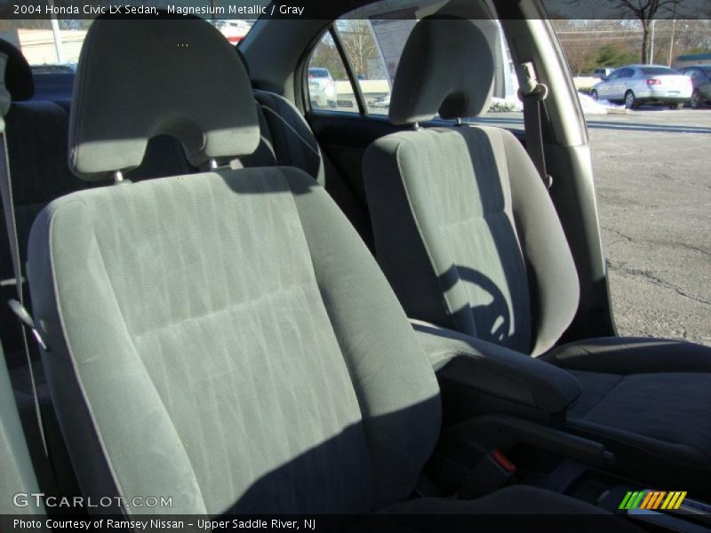 Magnesium Metallic / Gray 2004 Honda Civic LX Sedan