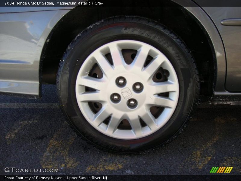 Magnesium Metallic / Gray 2004 Honda Civic LX Sedan