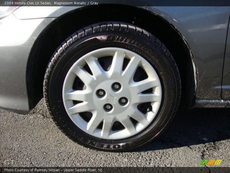 Magnesium Metallic / Gray 2004 Honda Civic LX Sedan