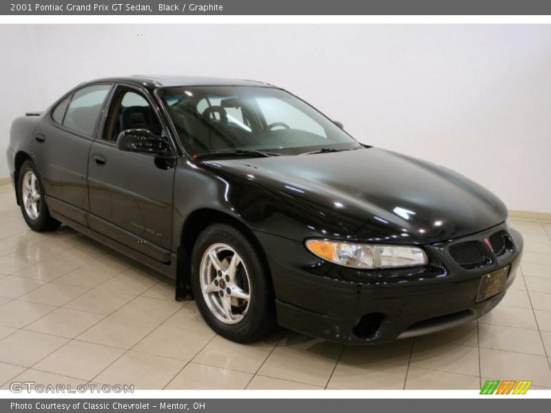 Black / Graphite 2001 Pontiac Grand Prix GT Sedan