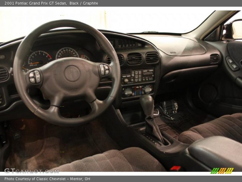 Black / Graphite 2001 Pontiac Grand Prix GT Sedan