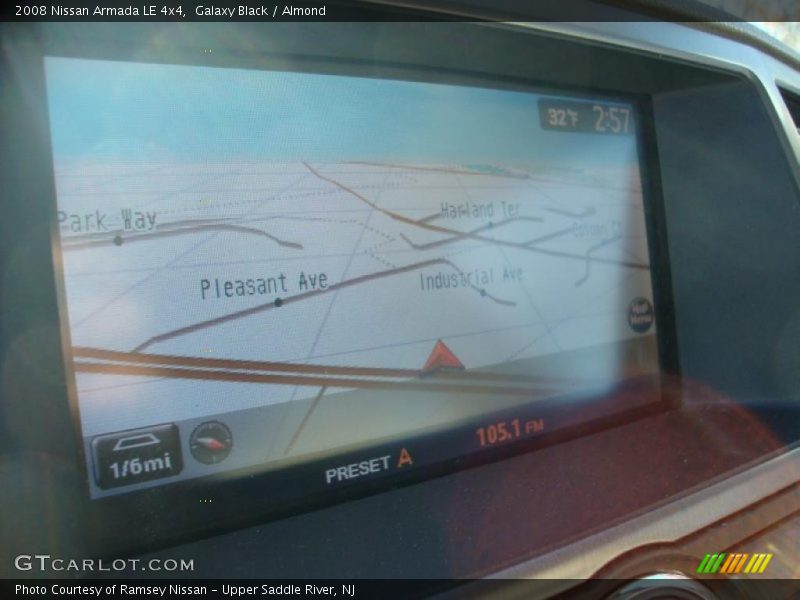 Galaxy Black / Almond 2008 Nissan Armada LE 4x4