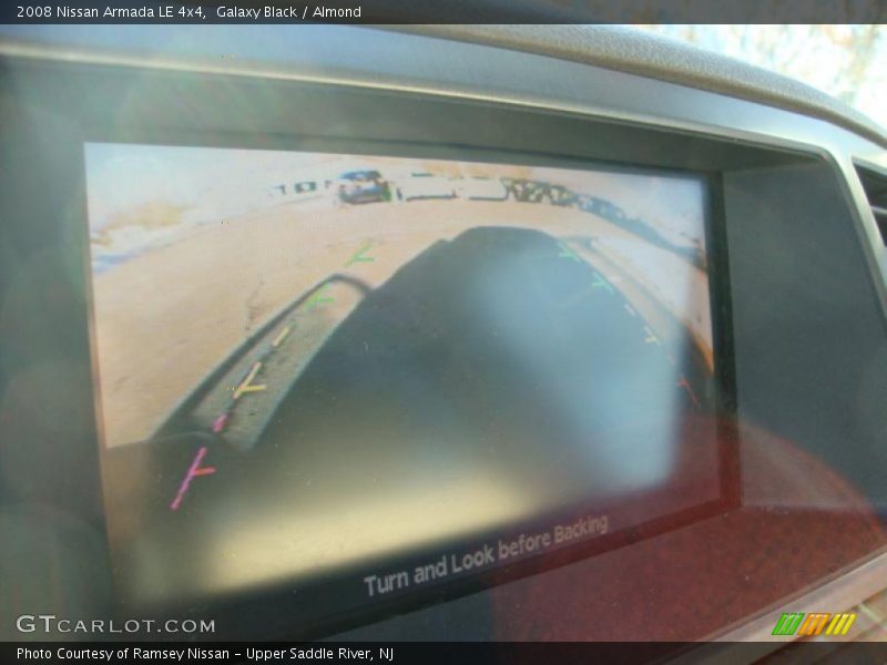 Galaxy Black / Almond 2008 Nissan Armada LE 4x4