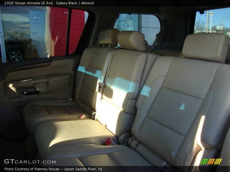 Galaxy Black / Almond 2008 Nissan Armada LE 4x4
