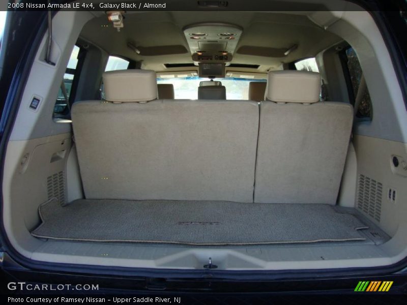Galaxy Black / Almond 2008 Nissan Armada LE 4x4