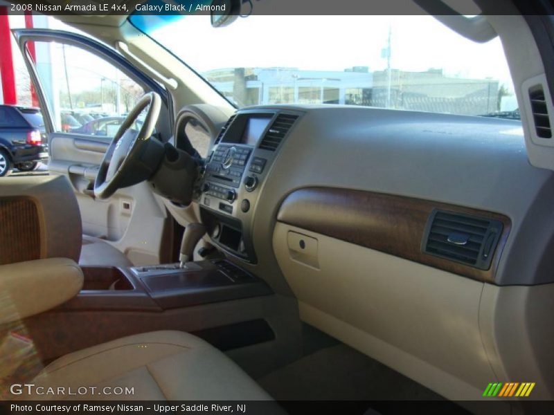 Galaxy Black / Almond 2008 Nissan Armada LE 4x4