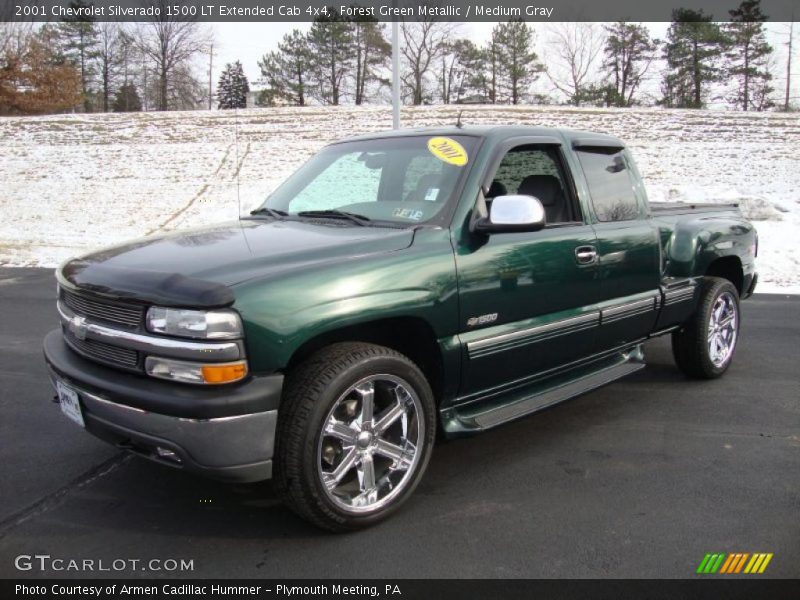 Front 3/4 View of 2001 Silverado 1500 LT Extended Cab 4x4