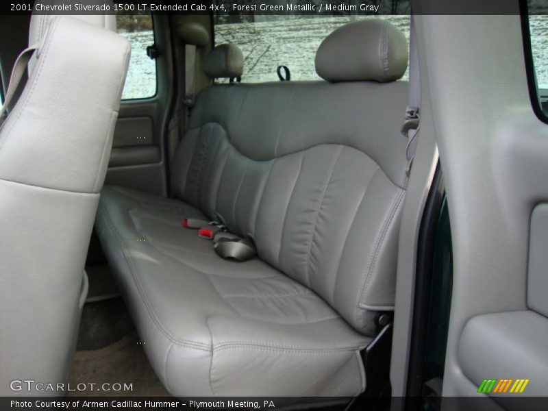 Forest Green Metallic / Medium Gray 2001 Chevrolet Silverado 1500 LT Extended Cab 4x4