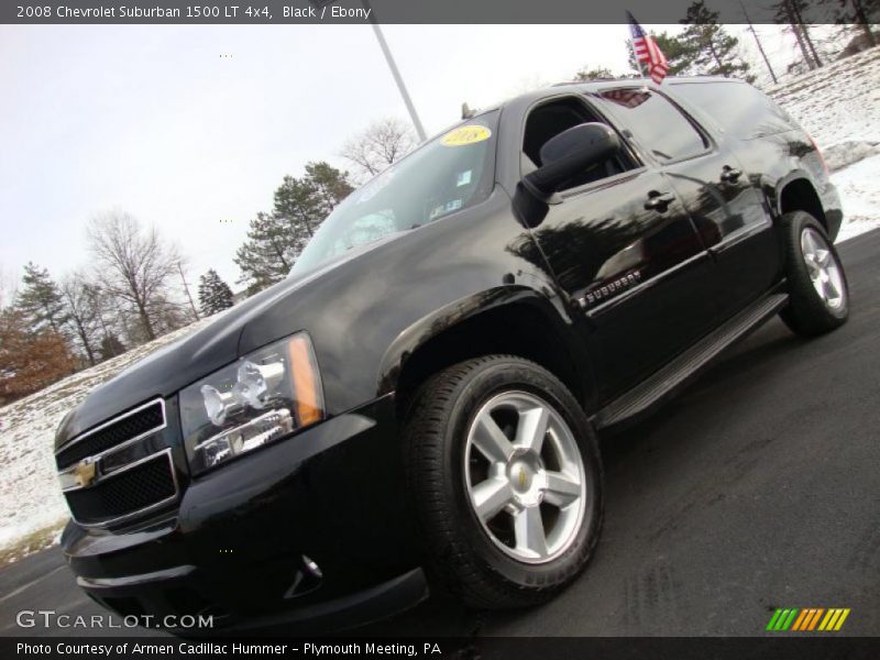 Black / Ebony 2008 Chevrolet Suburban 1500 LT 4x4