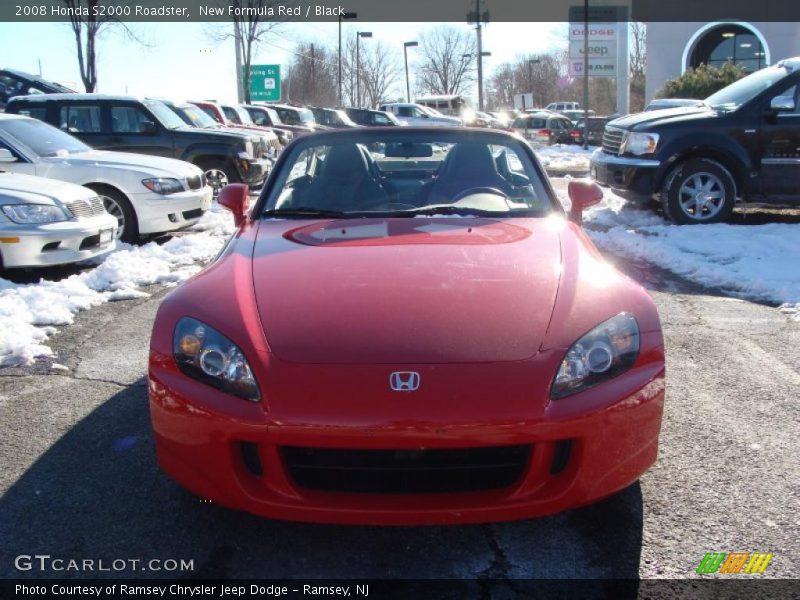 New Formula Red / Black 2008 Honda S2000 Roadster
