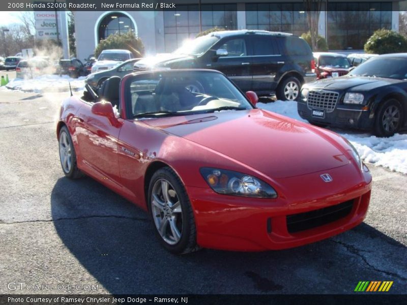 New Formula Red / Black 2008 Honda S2000 Roadster