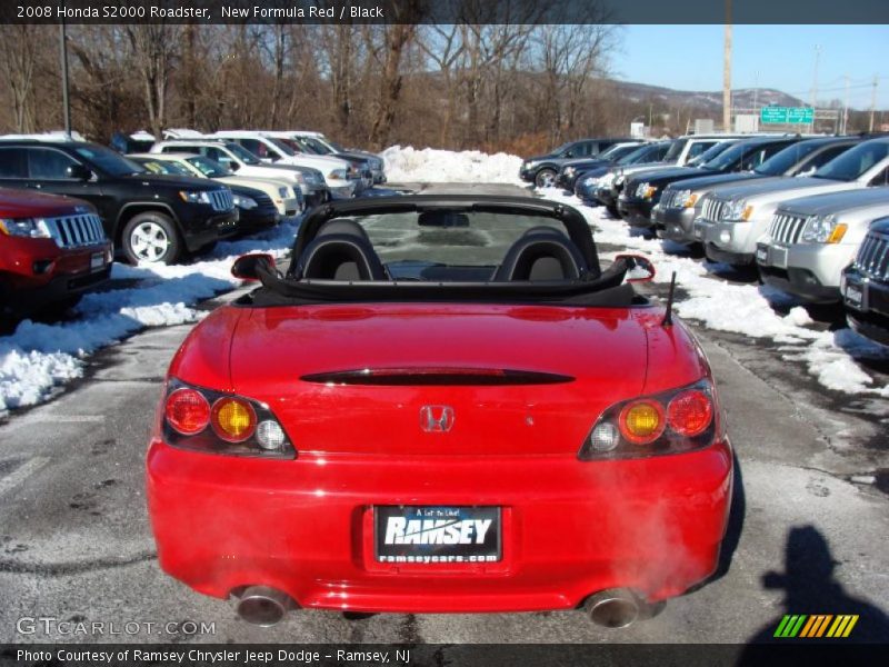 New Formula Red / Black 2008 Honda S2000 Roadster