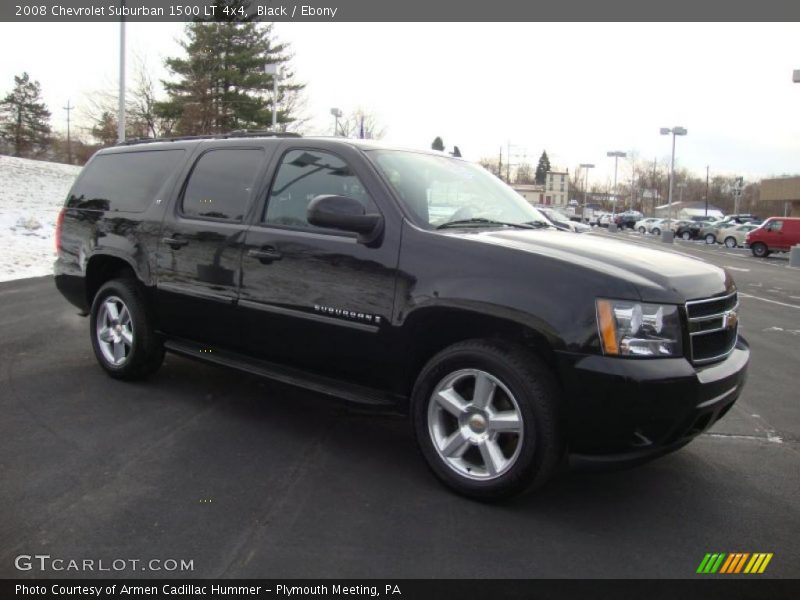 Black / Ebony 2008 Chevrolet Suburban 1500 LT 4x4