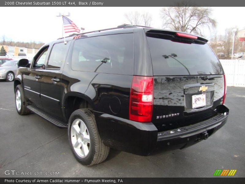 Black / Ebony 2008 Chevrolet Suburban 1500 LT 4x4