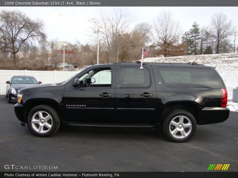 Black / Ebony 2008 Chevrolet Suburban 1500 LT 4x4