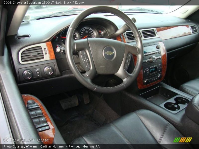 Black / Ebony 2008 Chevrolet Suburban 1500 LT 4x4