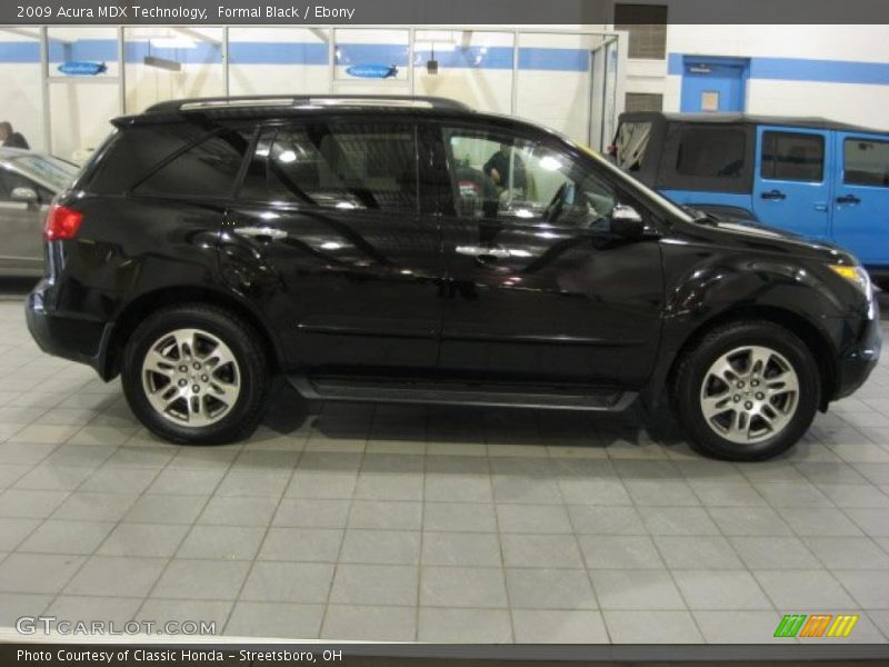 Formal Black / Ebony 2009 Acura MDX Technology