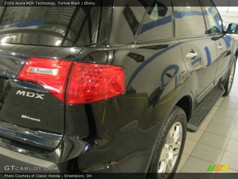 Formal Black / Ebony 2009 Acura MDX Technology