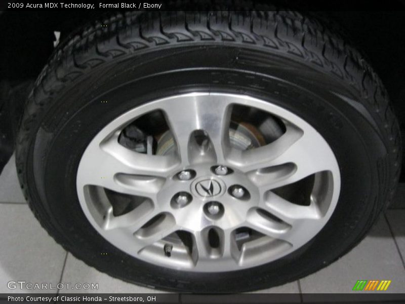 Formal Black / Ebony 2009 Acura MDX Technology