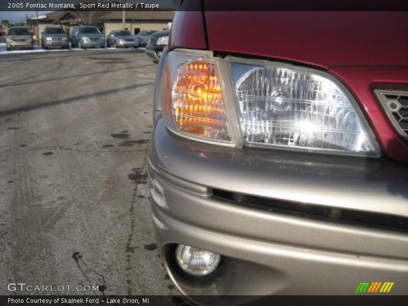 Sport Red Metallic / Taupe 2005 Pontiac Montana