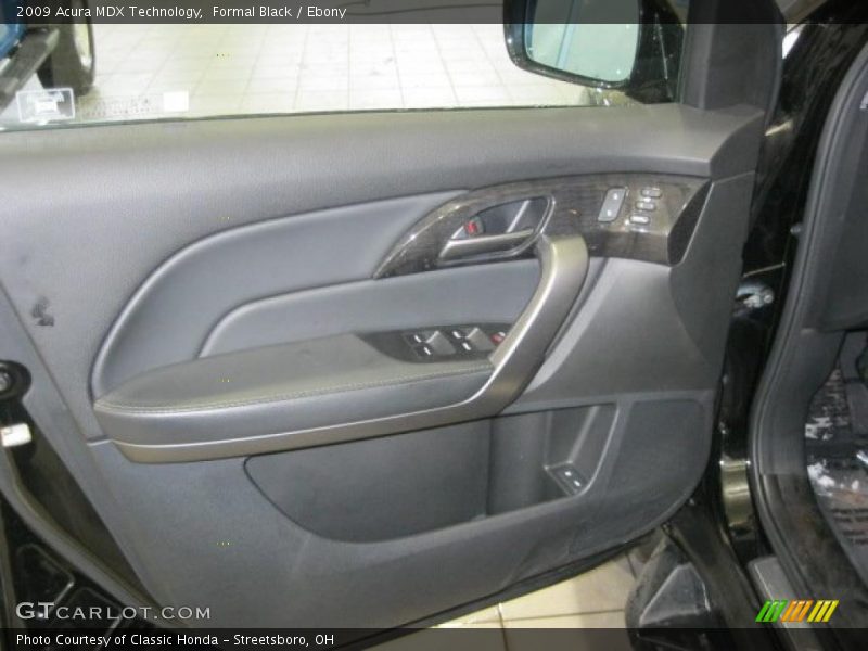 Formal Black / Ebony 2009 Acura MDX Technology