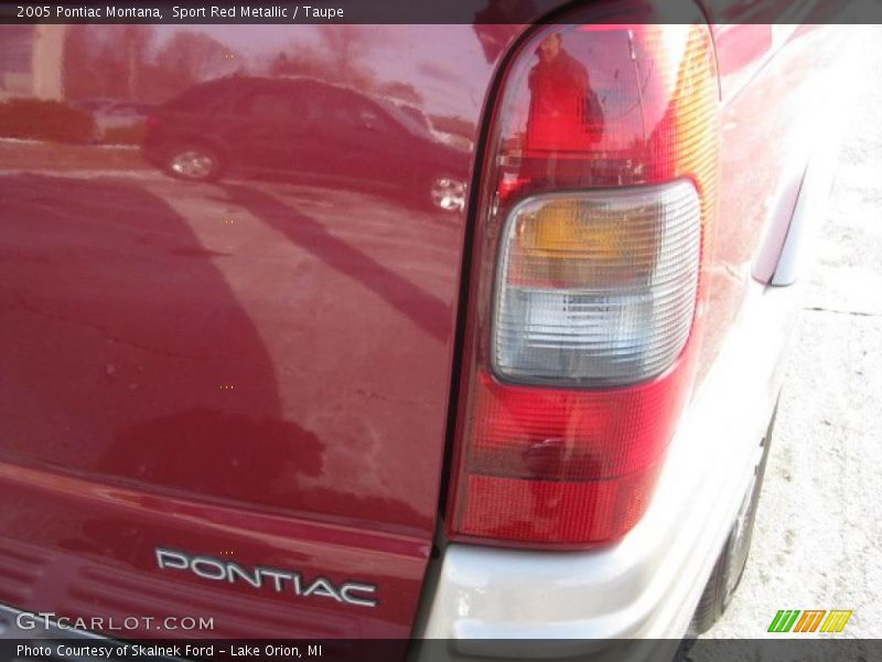 Sport Red Metallic / Taupe 2005 Pontiac Montana