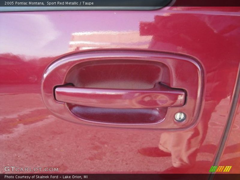 Sport Red Metallic / Taupe 2005 Pontiac Montana