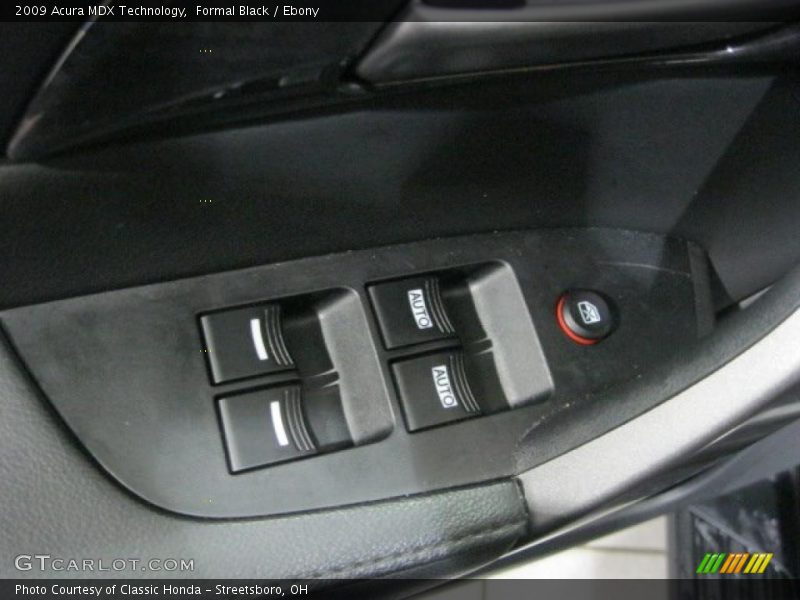 Formal Black / Ebony 2009 Acura MDX Technology