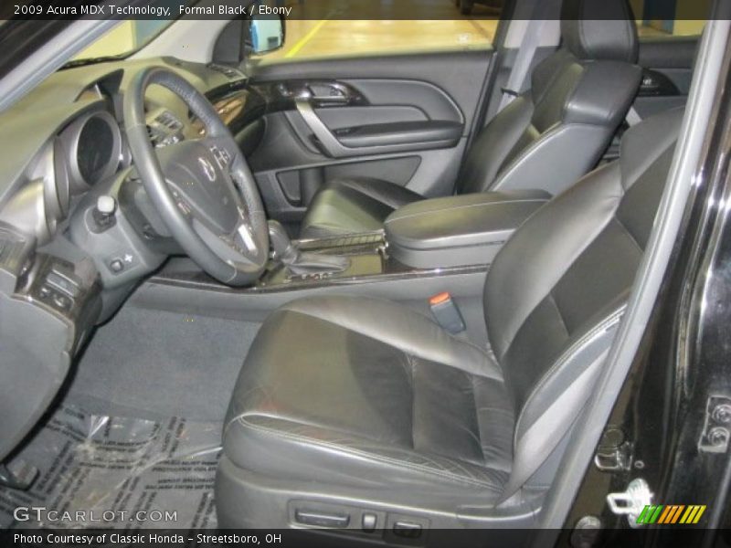 Formal Black / Ebony 2009 Acura MDX Technology
